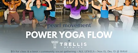 PEARL MOVEMENT PRESENTS: Yoga Flow & Sculpt @ Trellis Brewing
