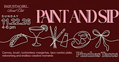 PAINT AND SIP | TACO & MARGARITA NIGHT