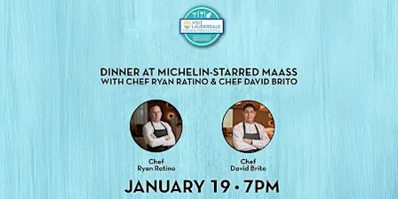 Dinner at Michelin-Starred MAASS with Chef Ryan Ration & Chef David Brito