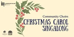 Community Choirs Christmas Carol Singalong
