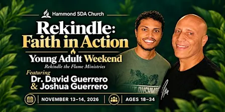 Rekindle: Faith In Action | Young Adult Weekend (Ages 18-34)