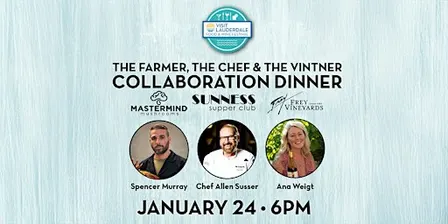 The Farmer, the Chef and the Vintner at Sunness Supper Club