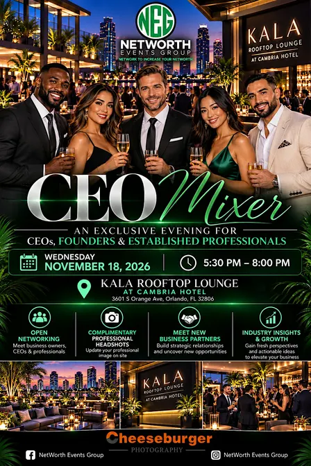 Central FL's- CEO Mixer For Professionals