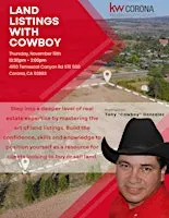 Land Listing Training with Tony "Cowboy" Gonzalez