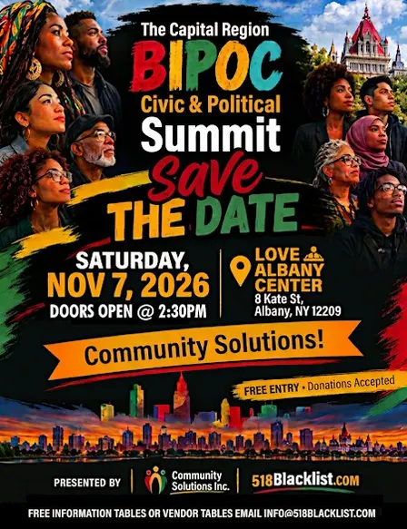The Capital Region BIPOC Civic & Political Summit & Dashiki Day