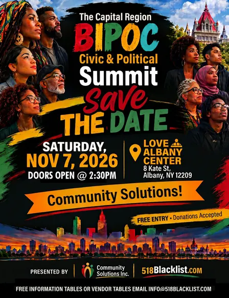 The Capital Region BIPOC Civic & Political Summit & Dashiki Day