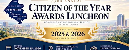73rd Fairfax County Citizen of the Year Awards Luncheon