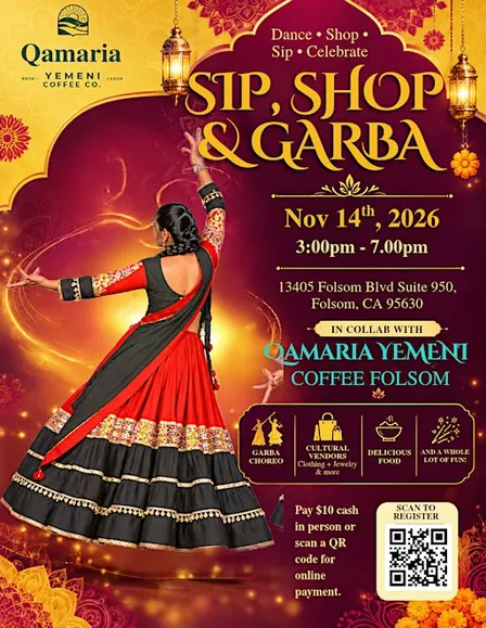 Sip, Shop & Garba