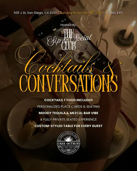 Interactive Cocktail & Social Experience: Food, Fortunes & Tequila