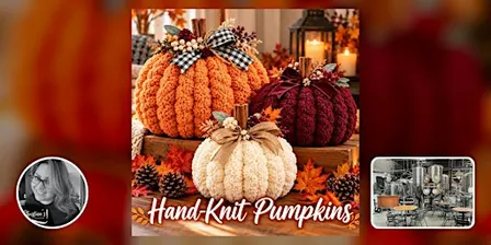 Hand Knit Chunky Pumpkin at Mt. Baldy Brewing • Mt. Baldy Brewing • Upland