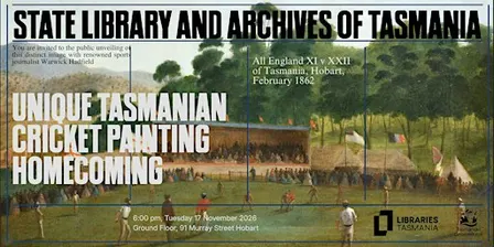 Early English cricket tour of Australia: a new acquisition unveiled