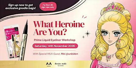 What Heroine Are You? - PRIME LIQUID EYELINER MASTERCLASS WORKSHOP