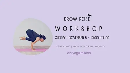 Arm Balance Workshop (Crow Pose-Kakasana) - English