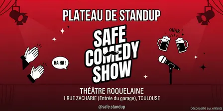 Safe Comedy Show - 1h de Standup