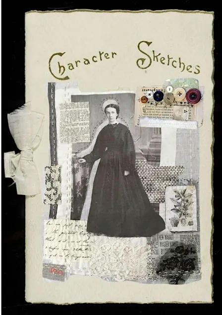 Dickens Festival workshop:  Victoriaanse collage maken