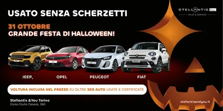 HALLOWEEN PARTY - USATO SENZA SCHERZETTI  STELLANTIS &YOU TORINO