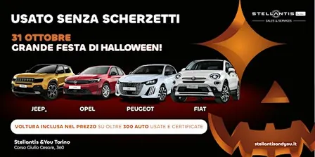 HALLOWEEN PARTY - USATO SENZA SCHERZETTI STELLANTIS &YOU TORINO