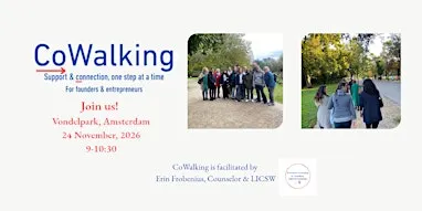 CoWalking - A Walking Group for Founders & Entrepreneurs
