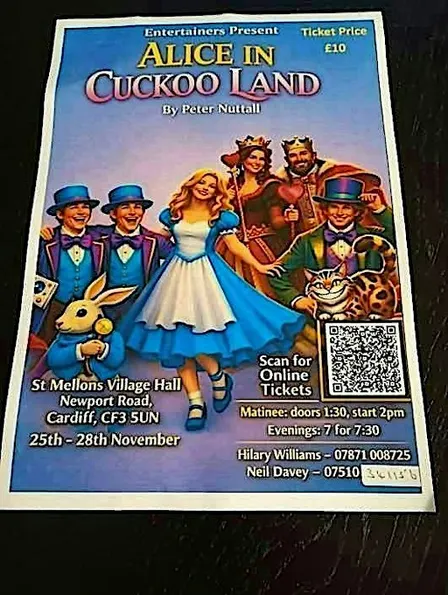 Xmas Panto - Alice in Cuckoo Land