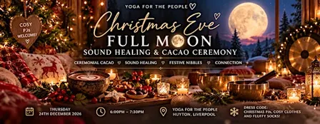 Christmas Eve Full Moon Sound Healing & Cacao PJ's Ceremony