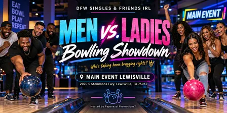Men vs Women Bowling Showdown | Main Event Lewisville