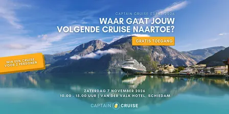 Captain Cruise Event 7 november 2026