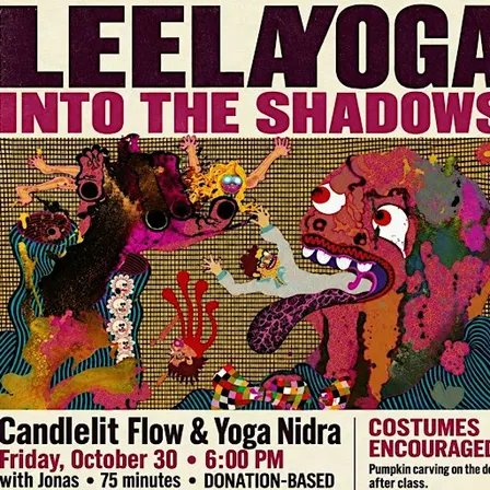 Into the Shadows: Candlelit Slow Flow & Yoga Nidra (Halloween flow)