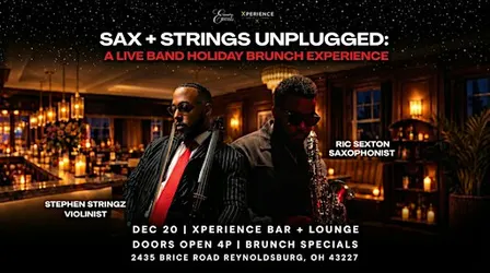 Sax & Strings Unplugged - Columbus: A Live R&B Holiday Brunch Experience