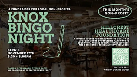 Knox Bingo Night