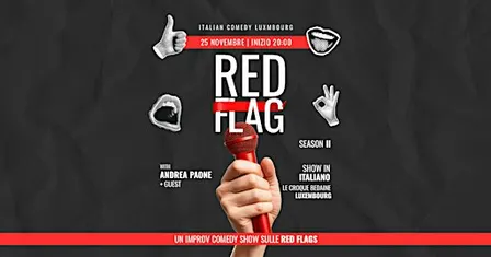 Red Flags | Improv Comedy Show @italiancomedyluxembourg