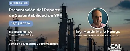 Presentación de reporte de sostenibilidad de YPF