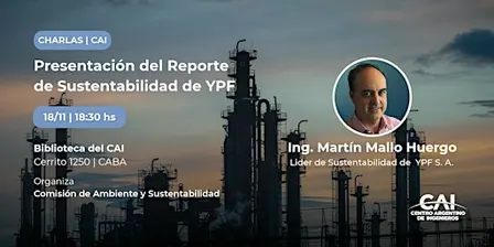 Presentación de reporte de sostenibilidad de YPF