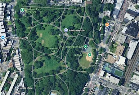 Claremont Park Clay Avenue Cleanup