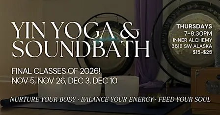 Yin Yoga with Soundbath