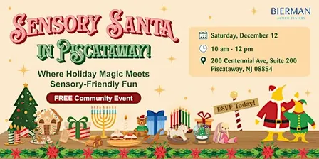 FREE Annual Sensory Santa in Piscataway!