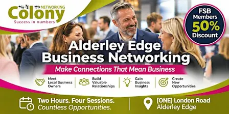Alderley Edge Networking with Colony Networking
