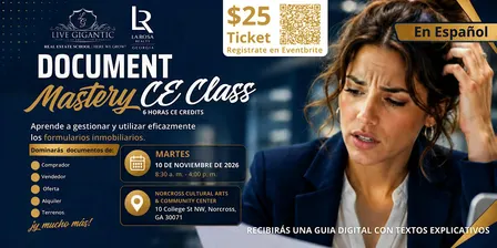 La Rosa Realty Georgia Document Mastery CE Class
