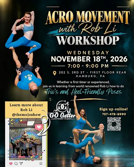 AcroYoga Workshop with Rob Li (Dance Class)