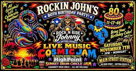 Rockin John's 80th Scorpio Birthday Party