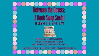 Between the Covers: A Book Swap Social