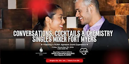 Conversations, Cocktails & Chemistry | Singles Mixer 40s-60s Fort Myers