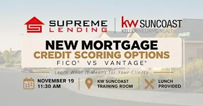 New Mortgage Credit Scoring Options: FICO® vs Vantage® with Supreme Lending