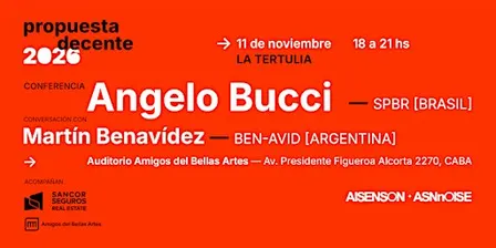 La Tertulia — Propuesta Decente 2026 | Angelo Bucci + Martín Benavídez