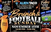 Brunch & Football Sunday