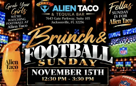 Brunch & Football Sunday