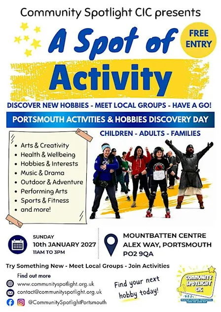 A Spot of Activity - Exhibitor Registration