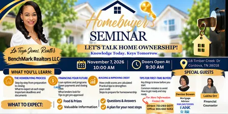 Homebuyer's Seminar -Let's Talk Home Ownership