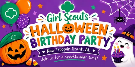 Grant Girl Scout Birthday Party