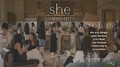 She Community Launch Event
