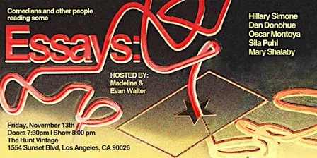 Comedians (And Other People) Read Essays